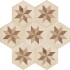 Terra Stella Esagona Versione C 25x21,6 Carrelage Intérieur Imitation carreaux de ciment Non Rectifié 