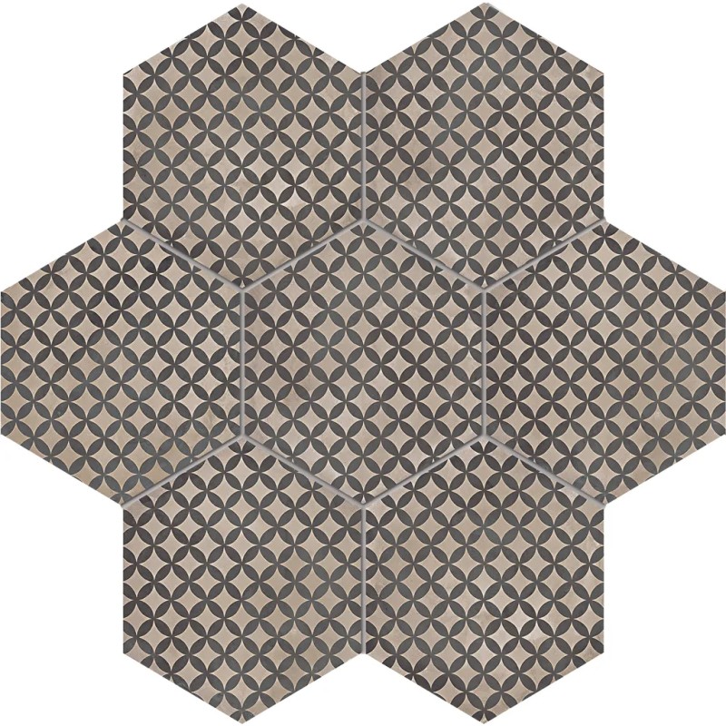 Terra Astro Esagona Versione F 25x21,6 Carrelage Intérieur Imitation carreaux de ciment Non Rectifié 