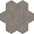 Terra Astro Esagona Versione F 25x21,6 Carrelage Intérieur Imitation carreaux de ciment Non Rectifié 