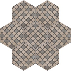 Terra Coloniale Esagona Versione F 25x21,6 Carrelage Intérieur Imitation carreaux de ciment Non Rectifié 