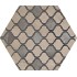 Terra Coloniale Esagona Versione F 25x21,6 Carrelage Intérieur Imitation carreaux de ciment Non Rectifié 