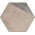Terra Porzione Esagona Versione F 25x21,6 Carrelage Intérieur Imitation carreaux de ciment Non Rectifié 