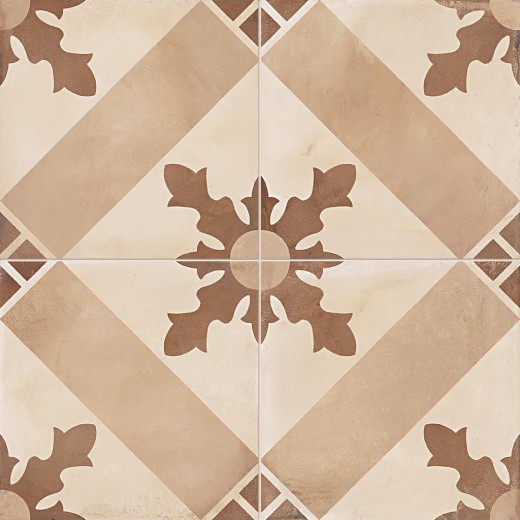 Terra Cardinale Versione C 20x20  Carrelage Intérieur Imitation carreaux de ciment Non Rectifié 