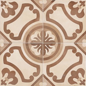 Terra Giglio Versione C 20x20  Carrelage Intérieur Imitation carreaux de ciment Non Rectifié 