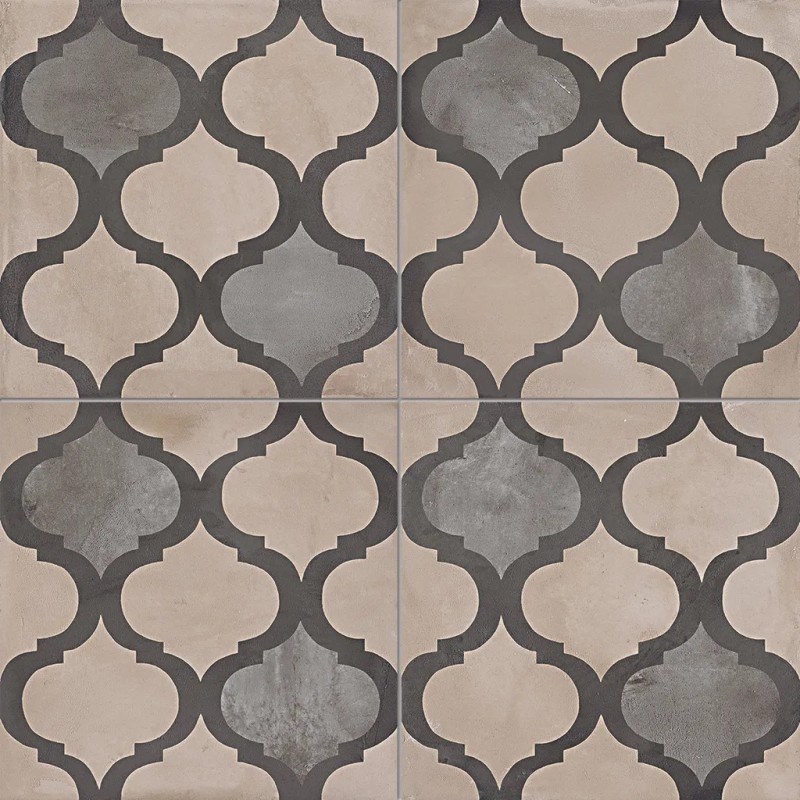 Terra Coloniale Versione F 20x20  Carrelage Intérieur Imitation carreaux de ciment Non Rectifié 
