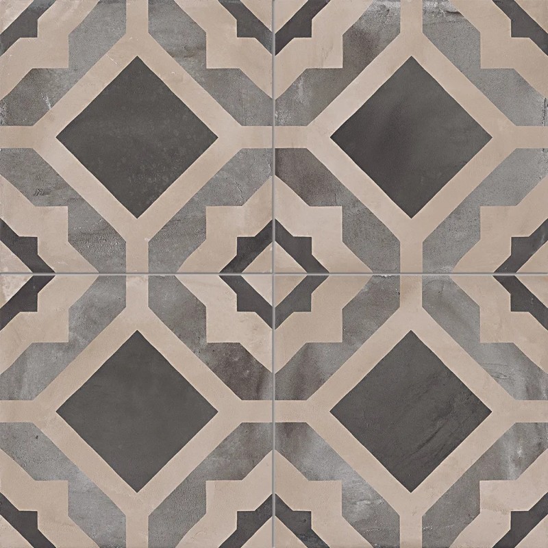 Terra Geometria Versione F 20x20  Carrelage Intérieur Imitation carreaux de ciment Non Rectifié 
