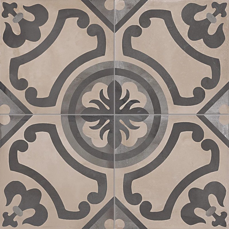 Terra Giglio Versione F 20x20  Carrelage Intérieur Imitation carreaux de ciment Non Rectifié 