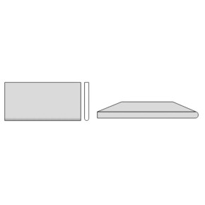 ROUND LIN.AGATHOS GREY 30X120