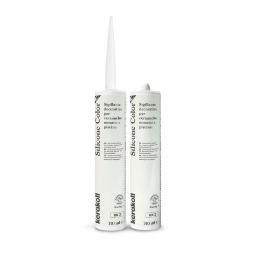 Silicone Color blanc KK2, 310ml, Kerakoll
