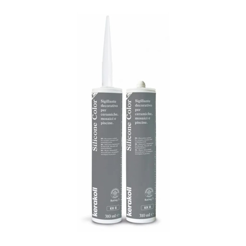 Silicone Color gris KK8, 310ml, Kerakoll
