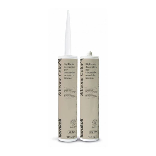 Silicone Color beige, marron KK109, 310ml, Kerakoll