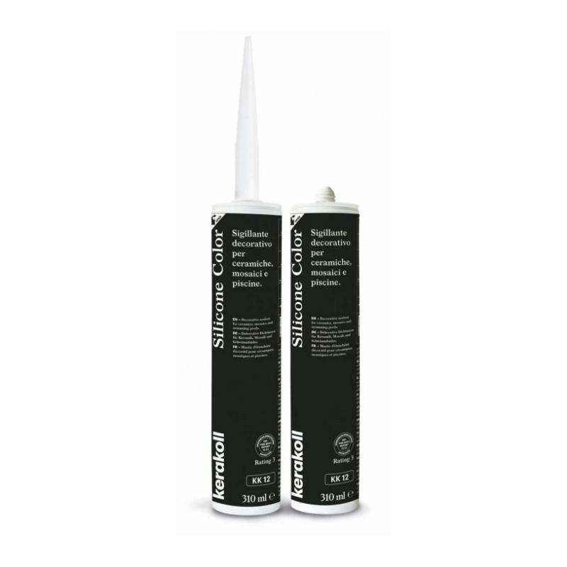Silicone Color noir KK12, 310ml, Kerakoll