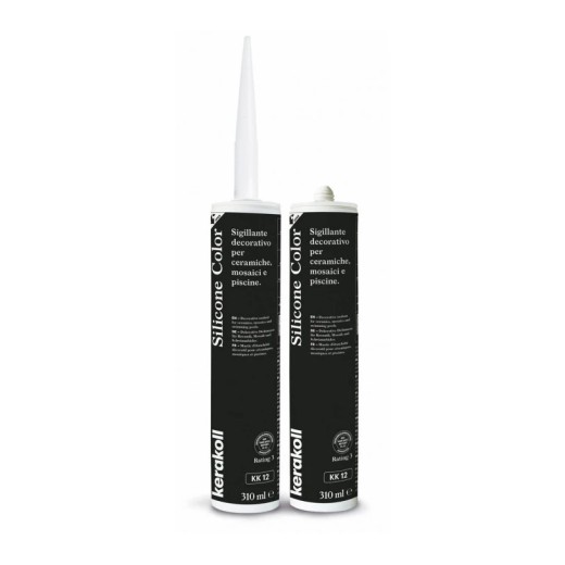 Silicone Color noir KK12, 310ml, Kerakoll