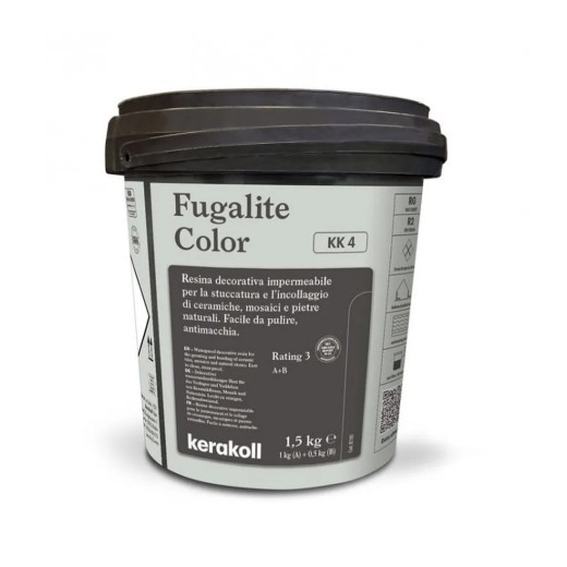 Joint Epoxy gris clair Fugalite color KK4, 1.5kg, Kerakoll