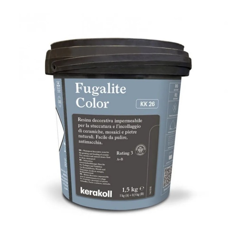 Joint Epoxy bleu Fugalite color KK26, 1.5kg, Kerakoll
