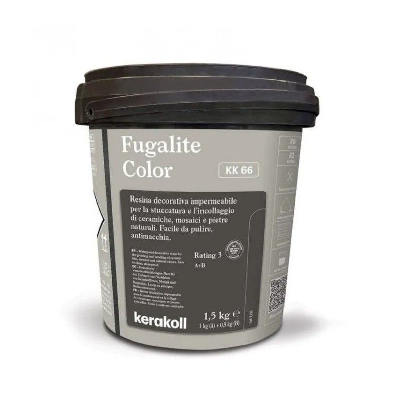 Joint Epoxy gris, Fugalite color KK66, 1.5kg, Kerakoll