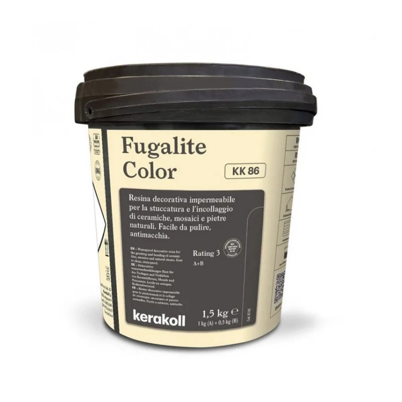 Joint Epoxy beige, jaune, Fugalite color KK86, 1.5kg, Kerakoll