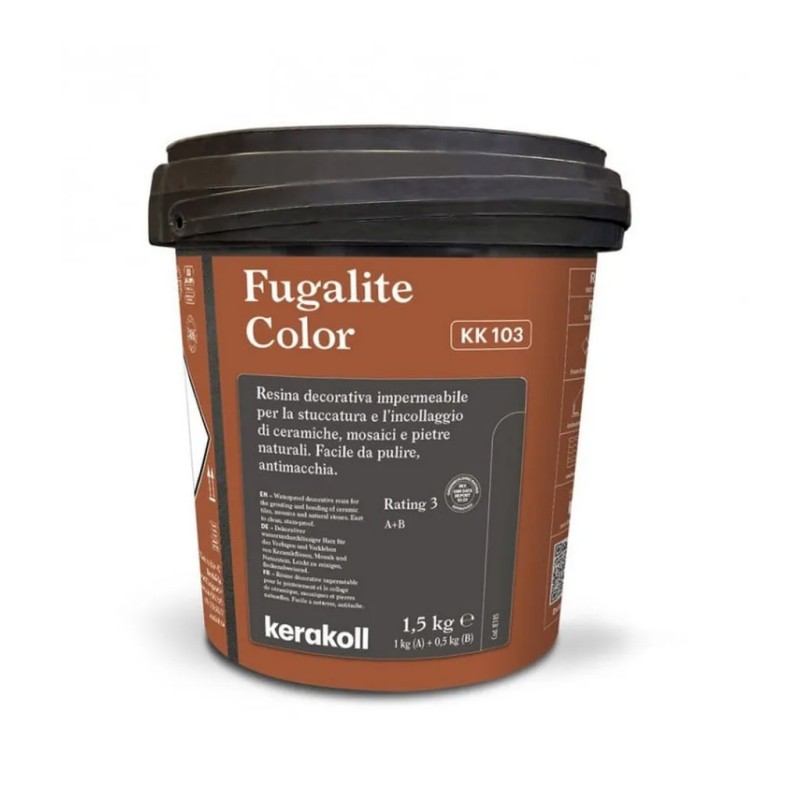 Joint Epoxy rouge terre, Fugalite color KK103, 1.5kg, Kerakoll