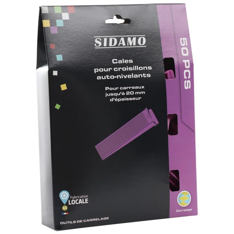 Sidamo Étui de 50 cales auto-nivelantes